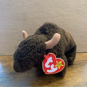 Retired Ty Beanie Baby “Roam” the Buffalo - 1998 VTG NWT